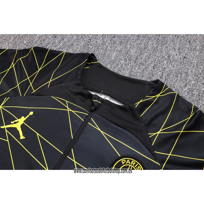 Chandal de Sudadera del Paris Saint-Germain Jordan Nino 23-24 Negro